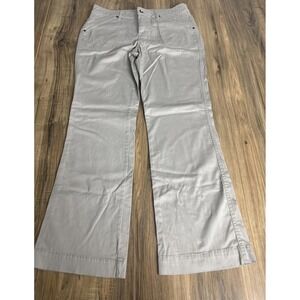 Cato‎ Women's Khaki Pants Size 10 Wide Leg Beige